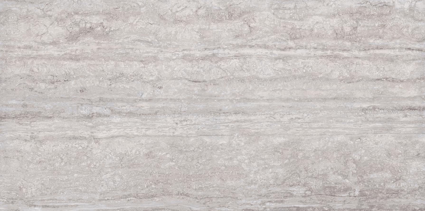 Плитка Nexion Marble Travertine Veincut Silver Grey Soft Naturale 120x240 см, поверхность полуматовая