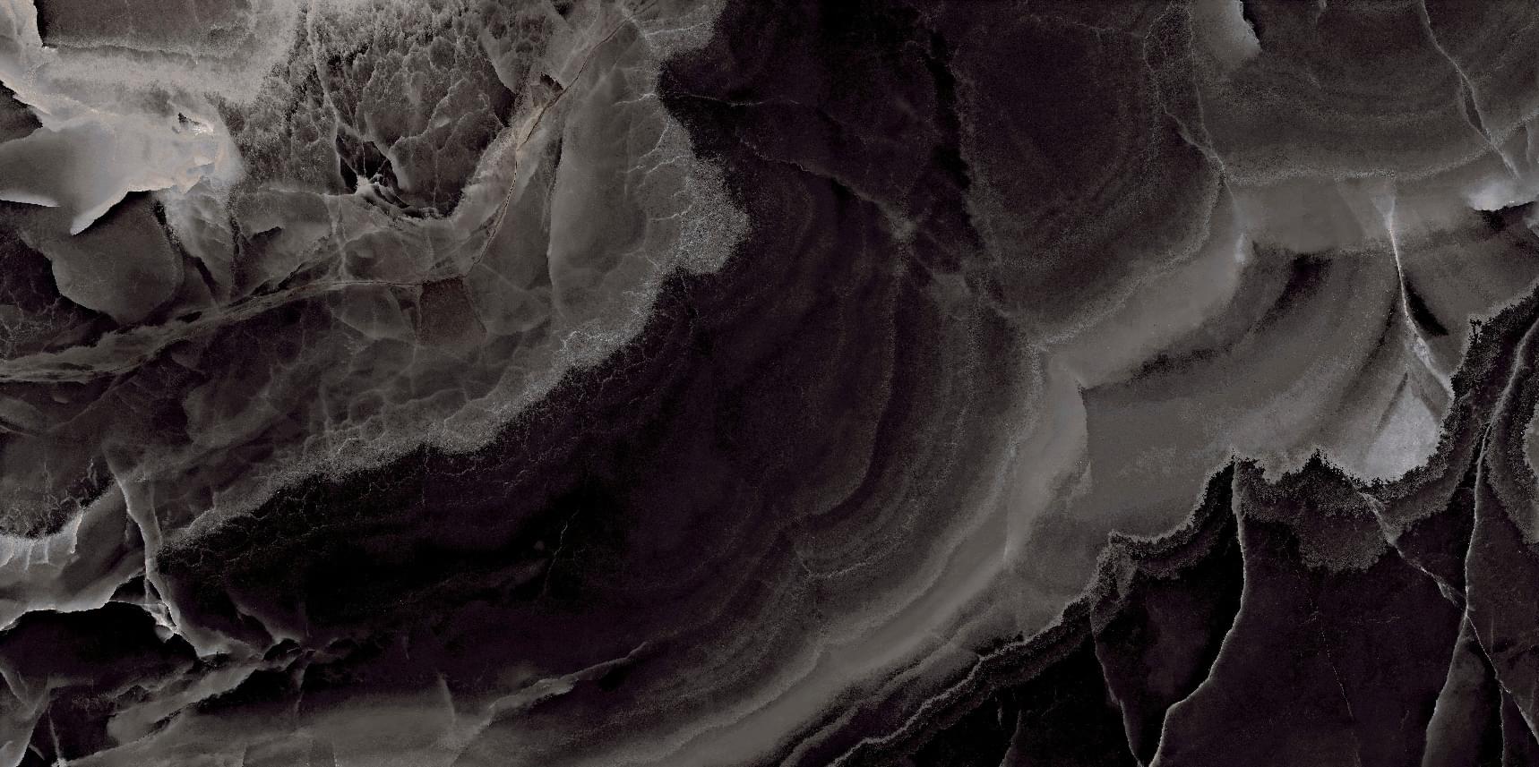 Плитка Nexion Signature Onice Nero Full Lappato 60x120 см, поверхность полированная