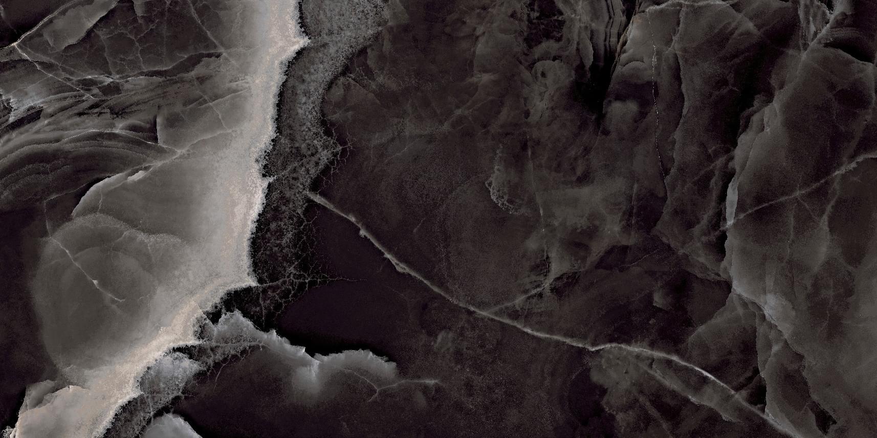 Плитка Nexion Signature Onice Nero Lappato Matt 60x120 см, поверхность полуматовая