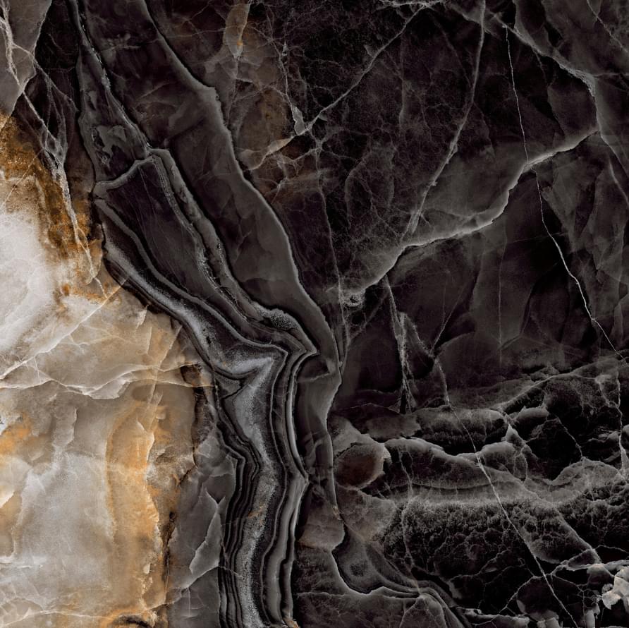 Плитка Nexion Signature Onice Nero Soft Naturale 120x120 см, поверхность полуматовая