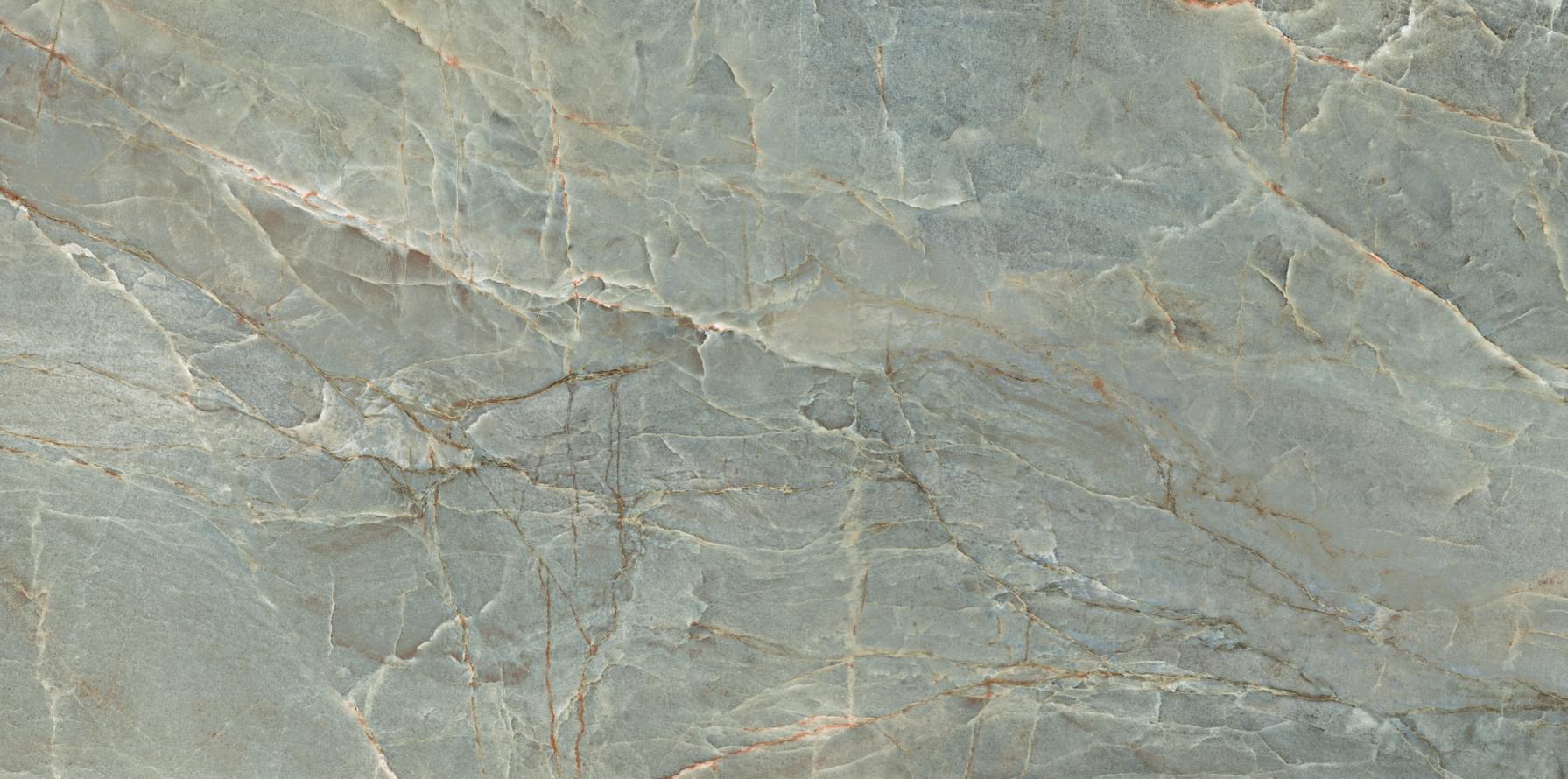 Плитка Nexion Signature Quarzo Verde Aqua Lappato Matt 80x160 см, поверхность полуматовая