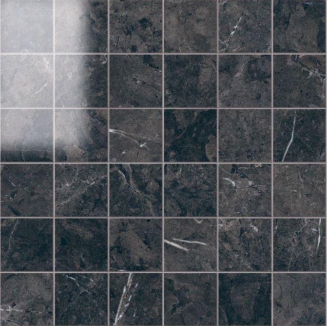 Novabell Imperial Mosaico 5x5 Nero Imperiale Lappato 30x30