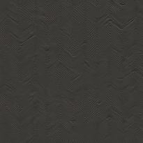 Плитка Novabell Paris Tozzetto Zig Zag Noir Rett 20x20 см, поверхность матовая, рельефная