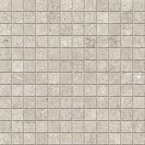 Плитка Novabell Sovereign Mosaico 2.5x2.5 Grigio Chiaro 30x30 см, поверхность матовая, рельефная