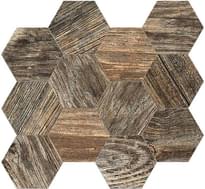 Плитка Novabell Time Design Mosaico Esagona Stonewash 31.5x36.5 см, поверхность матовая, рельефная