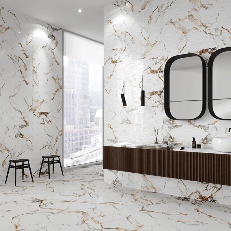 керамика фабрики Novacera коллекция Calacatta Brillante