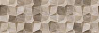 Плитка Novacera Marble Bone Decor Estrellas Rectificado 30x90 см, поверхность глянец, рельефная
