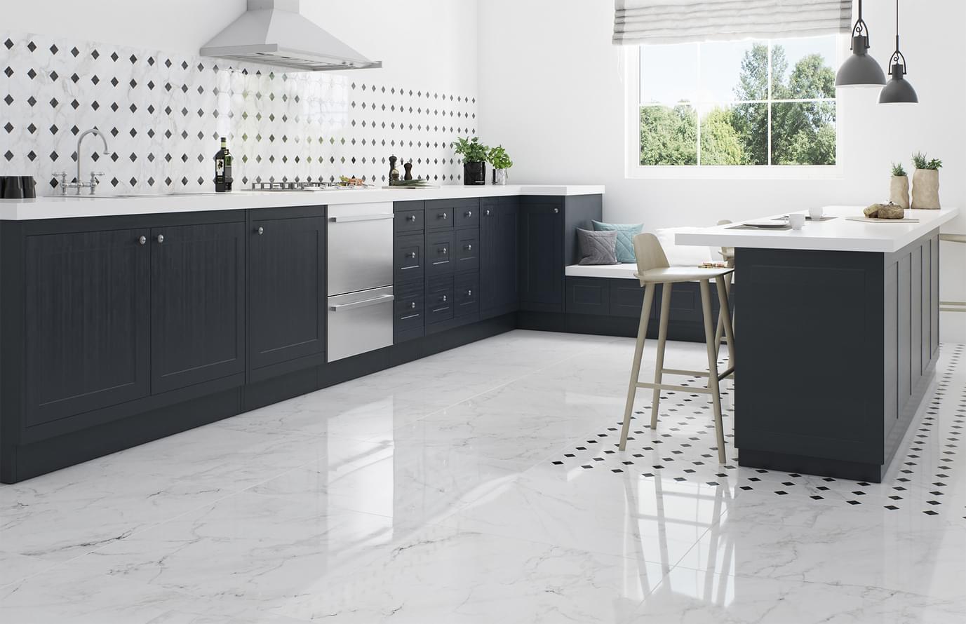 керамогранит фабрики Nowa Gala коллекция Frost White
