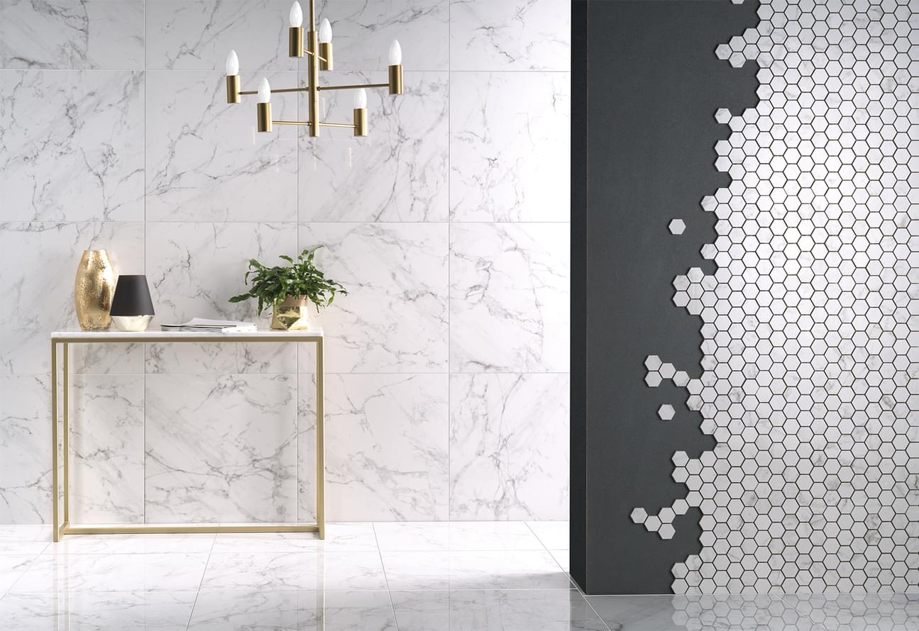 керамогранит фабрики Nowa Gala коллекция Frost White