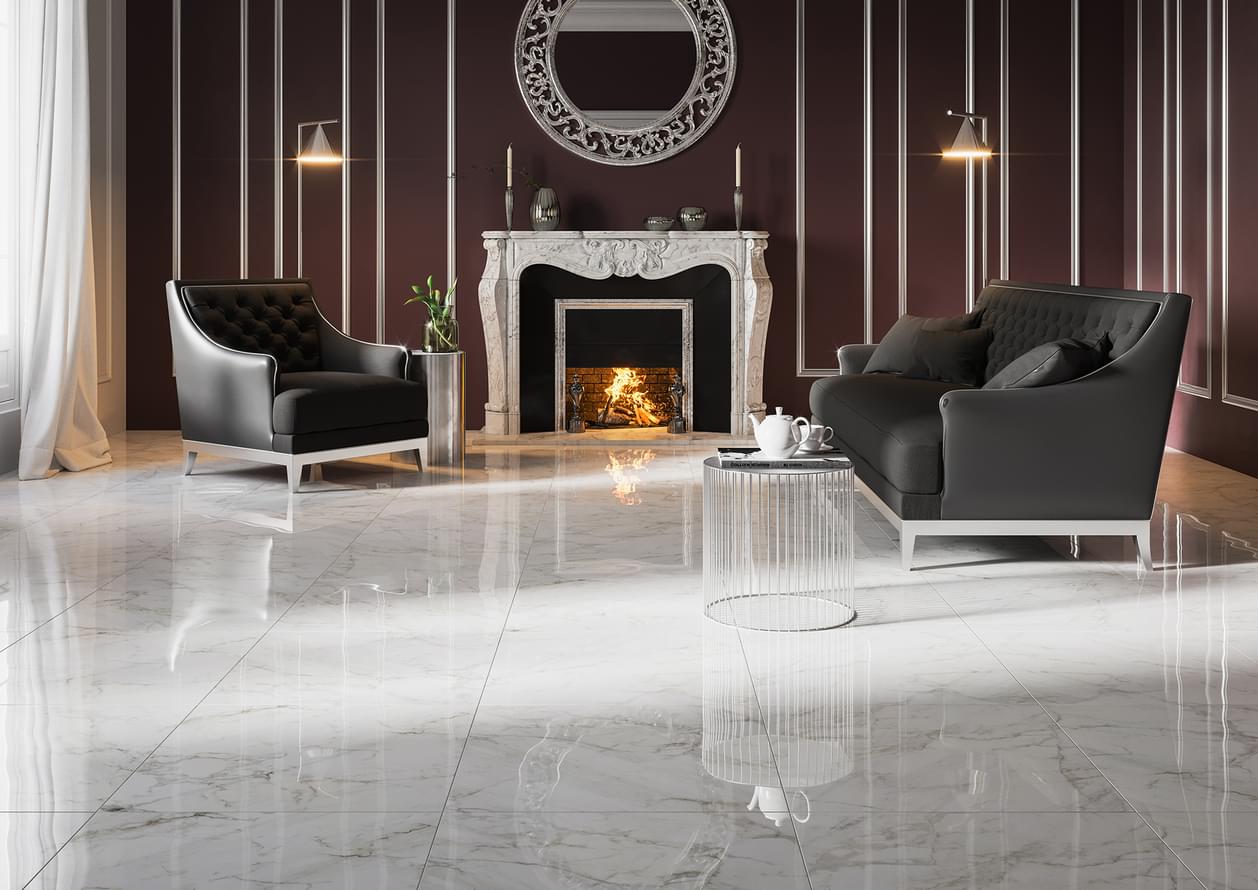 керамогранит фабрики Nowa Gala коллекция Frost White
