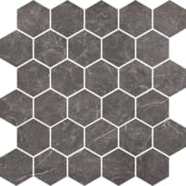 Плитка Nowa Gala Imperial Graphite C.Szary M-H-Ig 13 27x27 см, поверхность полированная