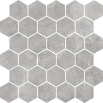 Плитка Nowa Gala Silver Grey J.Szary M-H-Sy 12 27x27 см, поверхность полуполированная
