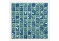 Плитка ORRO Glass Lazurit 29x29 см, поверхность глянец, рельефная