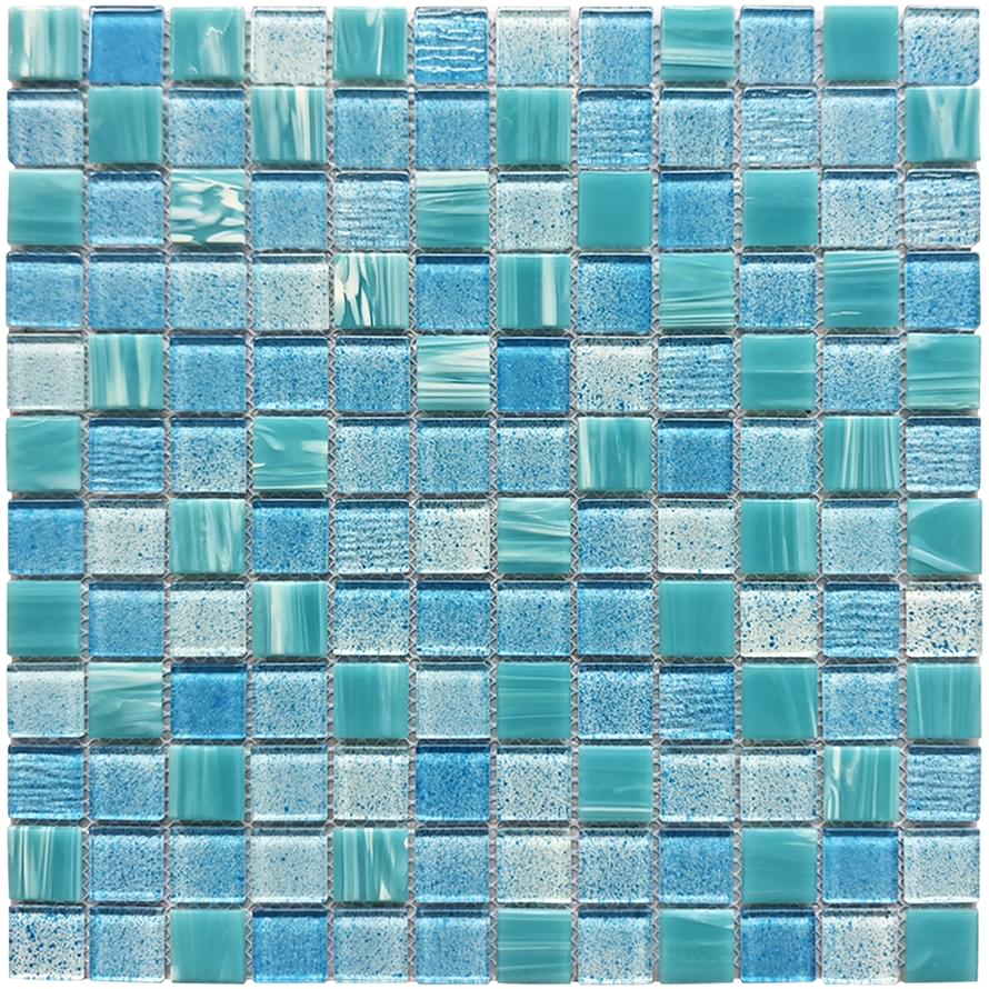 Плитка ORRO Glass Легкий Бриз 30x30 см, поверхность глянец