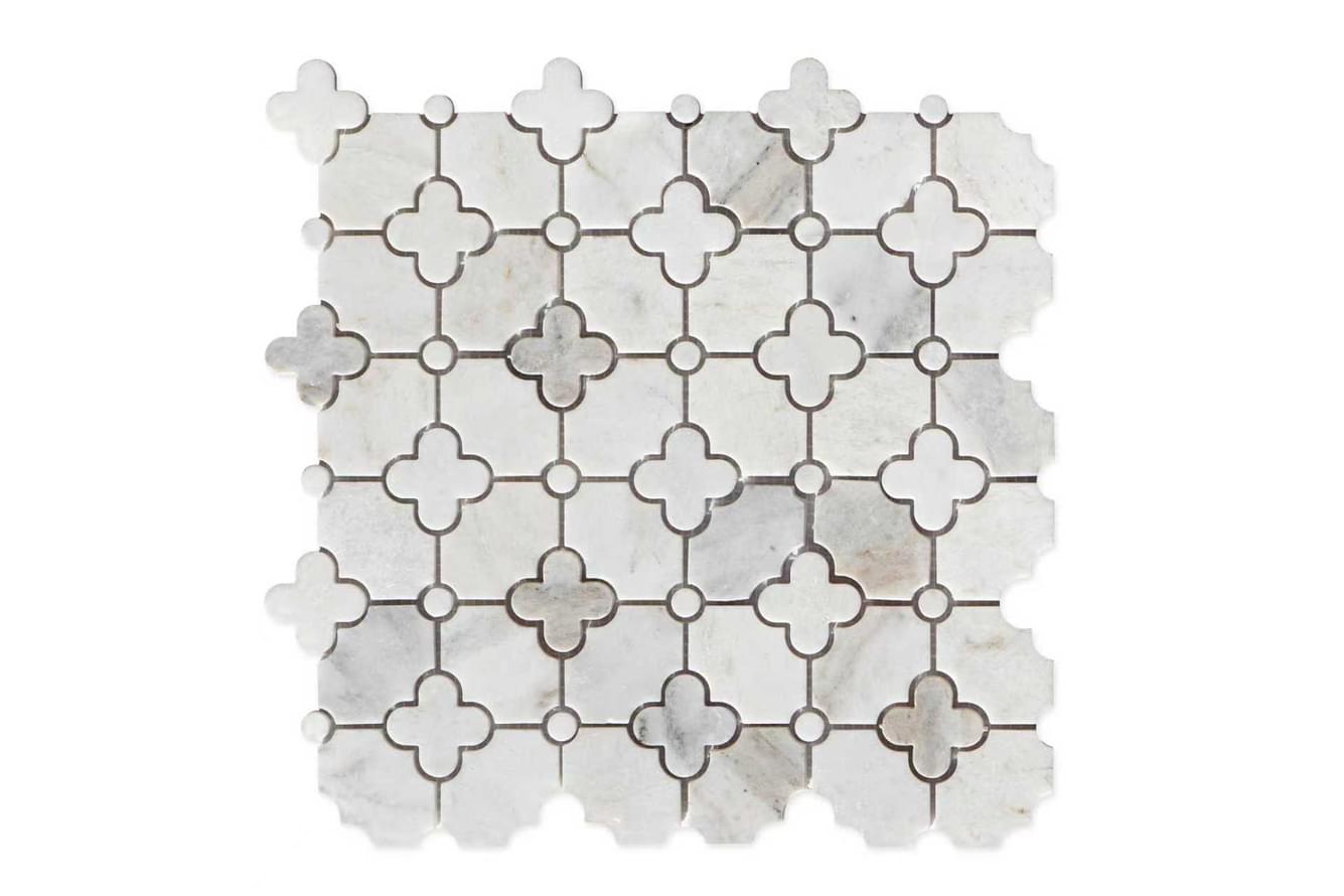 Плитка ORRO Stone Эстетик Айвори 29.8x29.8 см, поверхность полированная