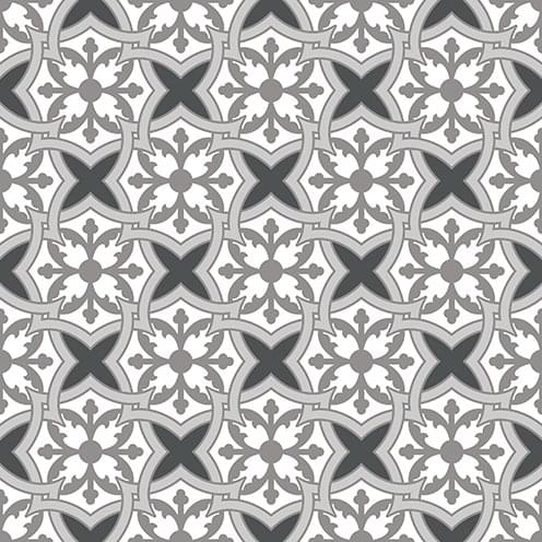Плитка Ocean Ceramic Porcelain Stylo Black 60x60 см, поверхность матовая