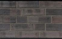Плитка Olfry Brick Englischblau-Braun Deluxe 7.1x24 см, поверхность матовая, рельефная