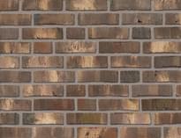 Плитка Olfry Brick Moorbraun-Gelb Premium 5.2x24 см, поверхность матовая, рельефная