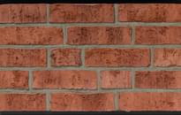 Плитка Olfry Clinker Strips Rot Premium 7.1x24 см, поверхность матовая, рельефная
