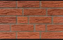 Плитка Olfry Clinker Strips Rubinrot Rustica Unbesandet 7.1x24 см, поверхность матовая, рельефная