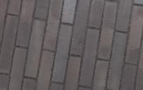 Плитка Olfry Paving Clinker Englischblau-Braun Deluxe 5.2x24 см, поверхность матовая, рельефная