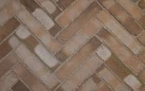 Плитка Olfry Paving Clinker Grau-Bunt Deluxe 5.2x24 см, поверхность матовая, рельефная