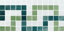 Плитка Onix Mosaico Borders Cenefa 12 Green 15.6x31.1 см, поверхность глянец