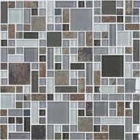 Плитка Onix Mosaico Fussingstone Calabria Grey 30x30 см, поверхность микс