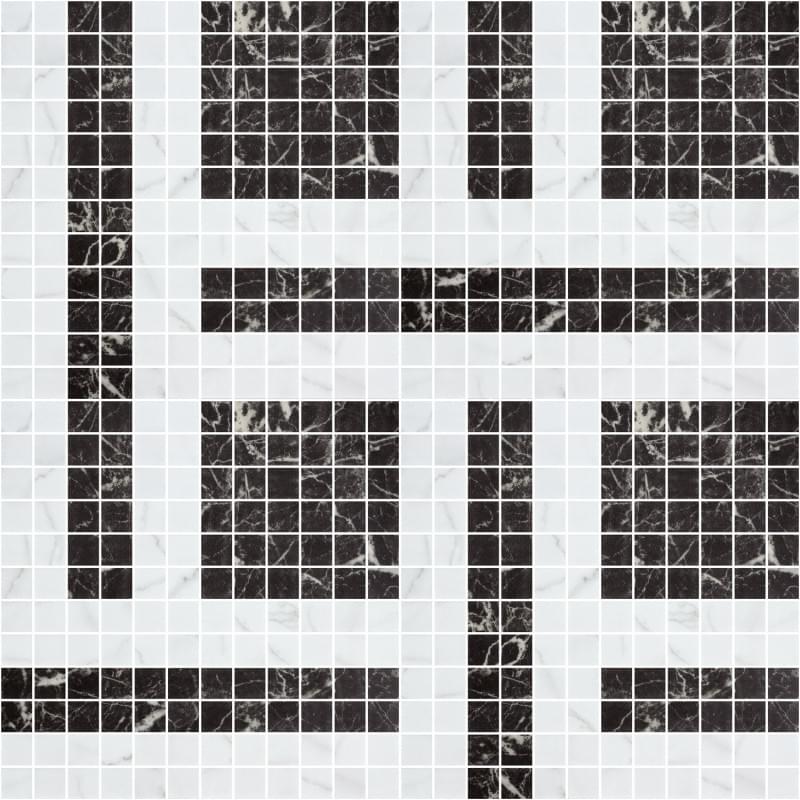 Onix Mosaico Geo Patterns Squares Pattern 19 62.2x62.2