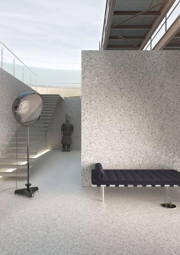 стекло фабрики Onix Mosaico коллекция Hex Eco Stones
