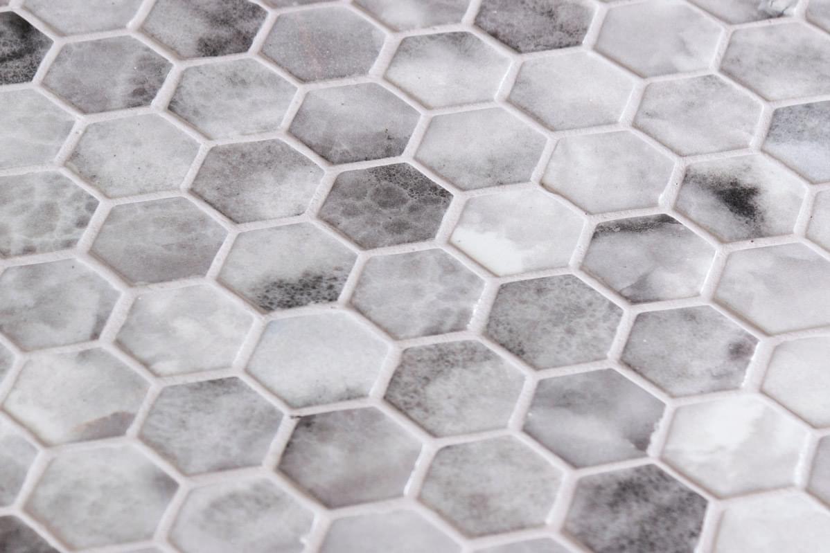 стекло фабрики Onix Mosaico коллекция Hex Eco Stones