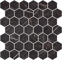 Плитка Onix Mosaico Hex Eco Stones Xl Coimbra Textured 28.4x28.6 см, поверхность матовая