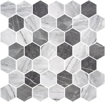 Плитка Onix Mosaico Hex Eco Stones Xl Glasgow Matte 28.4x28.6 см, поверхность матовая