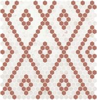 Плитка Onix Mosaico Hex Geo Patterns 10 60.3x58.1 см, поверхность матовая