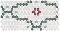 Плитка Onix Mosaico Hex Geo Patterns 13 30.1x29 см, поверхность матовая
