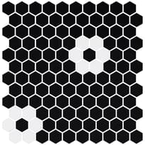 Плитка Onix Mosaico Hex Geo Patterns 2 30.1x29 см, поверхность матовая