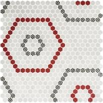 Плитка Onix Mosaico Hex Geo Patterns 7 60.3x58.1 см, поверхность матовая