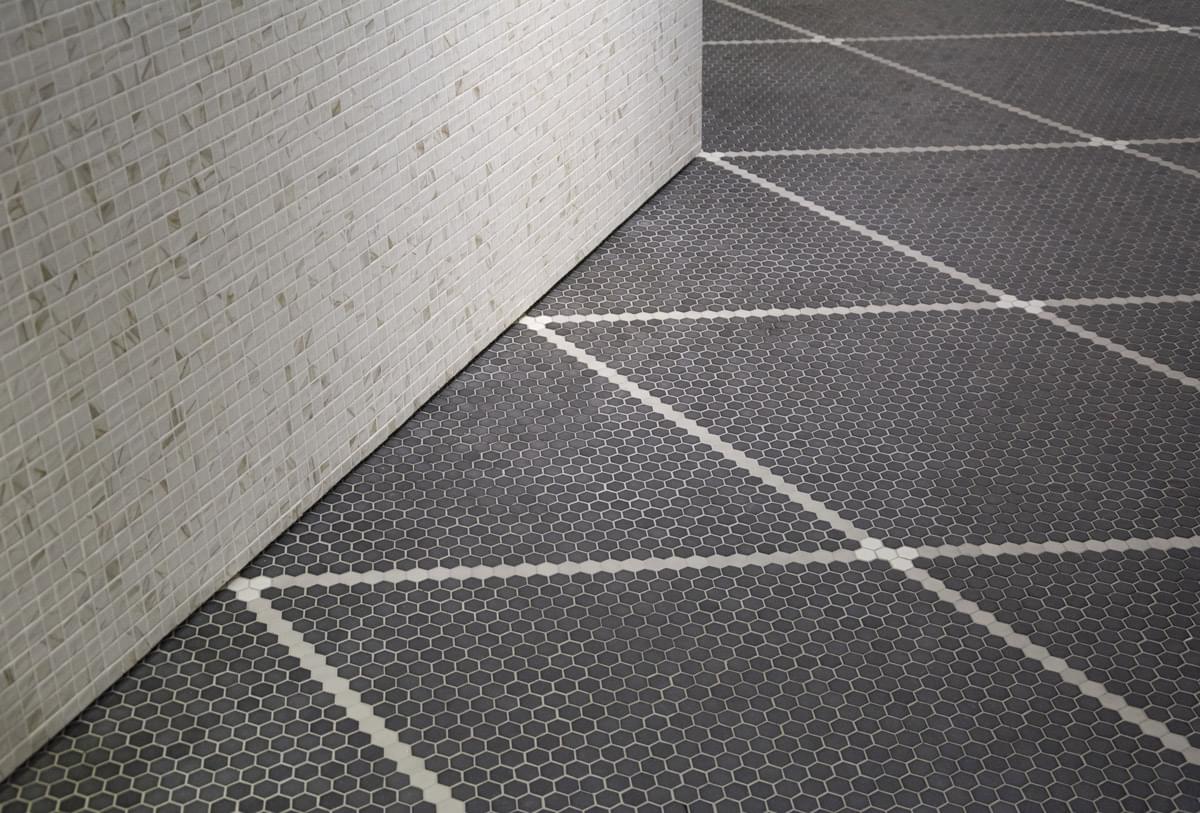 стекло фабрики Onix Mosaico коллекция Hex Geo Patterns