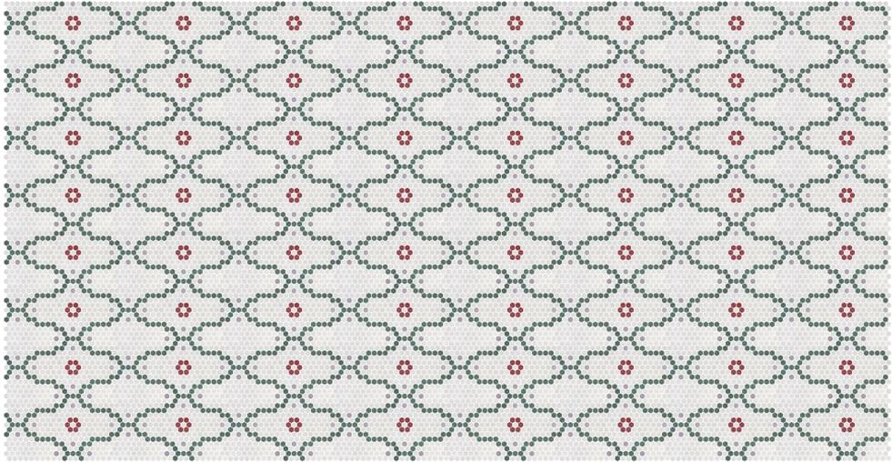стекло фабрики Onix Mosaico коллекция Hex Geo Patterns