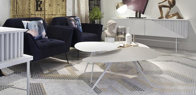 стекло фабрики Onix Mosaico коллекция Hex Natureglass