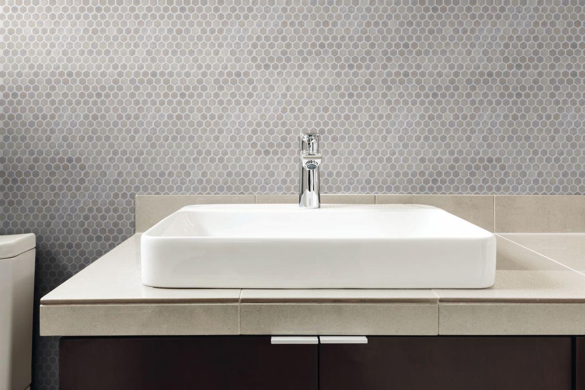 стекло фабрики Onix Mosaico коллекция Hex Opalo