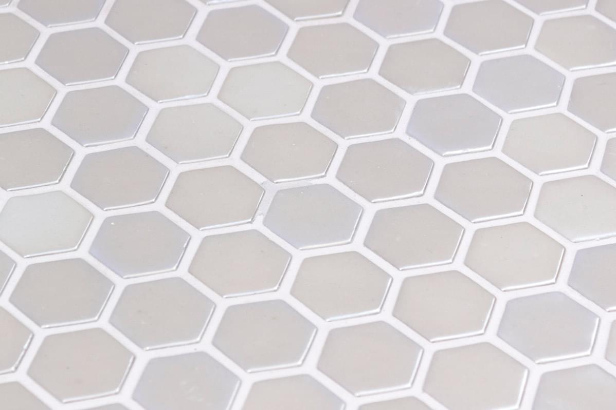 стекло фабрики Onix Mosaico коллекция Hex Opalo