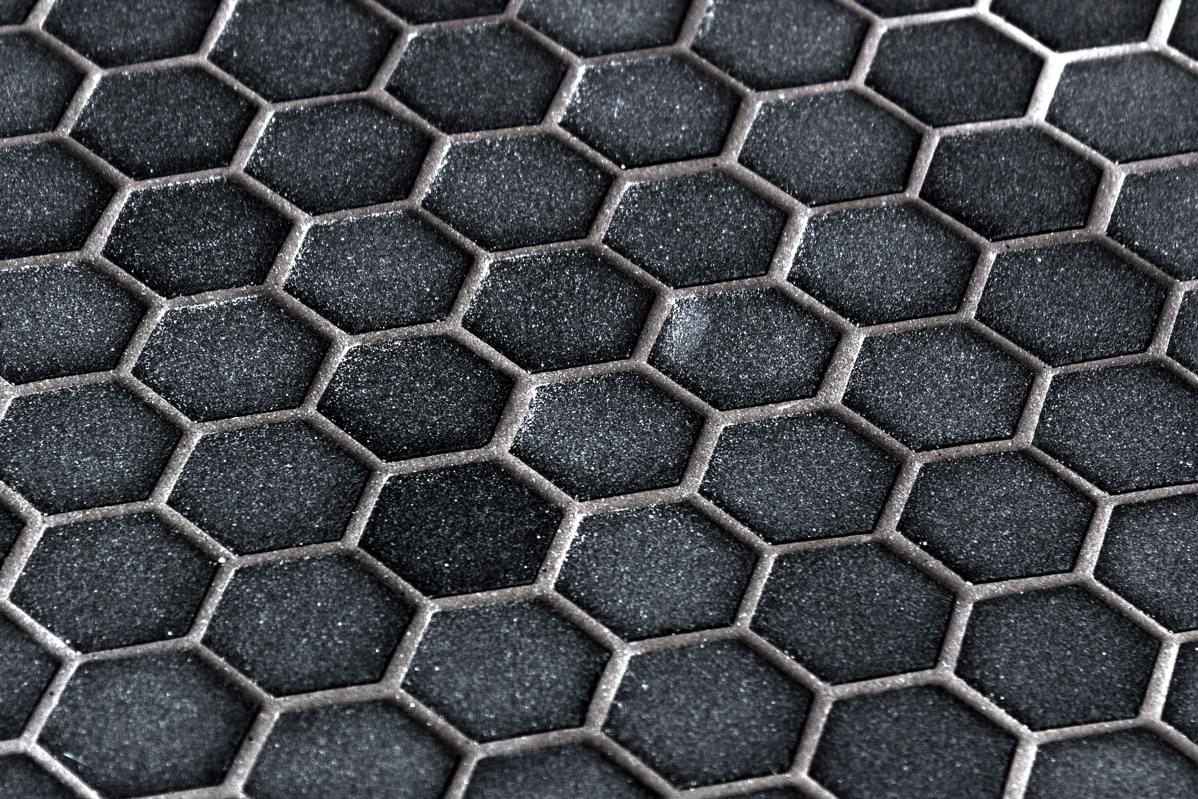 стекло фабрики Onix Mosaico коллекция Hex Stoneglass