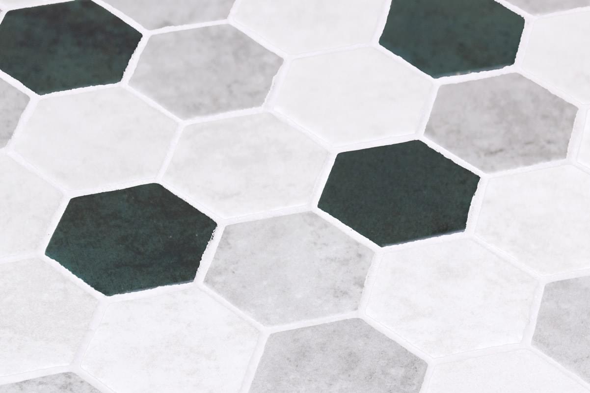 стекло фабрики Onix Mosaico коллекция Hex Xl Zelik