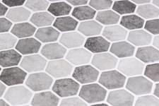 плитка фабрики Onix Mosaico коллекция Hex Zement
