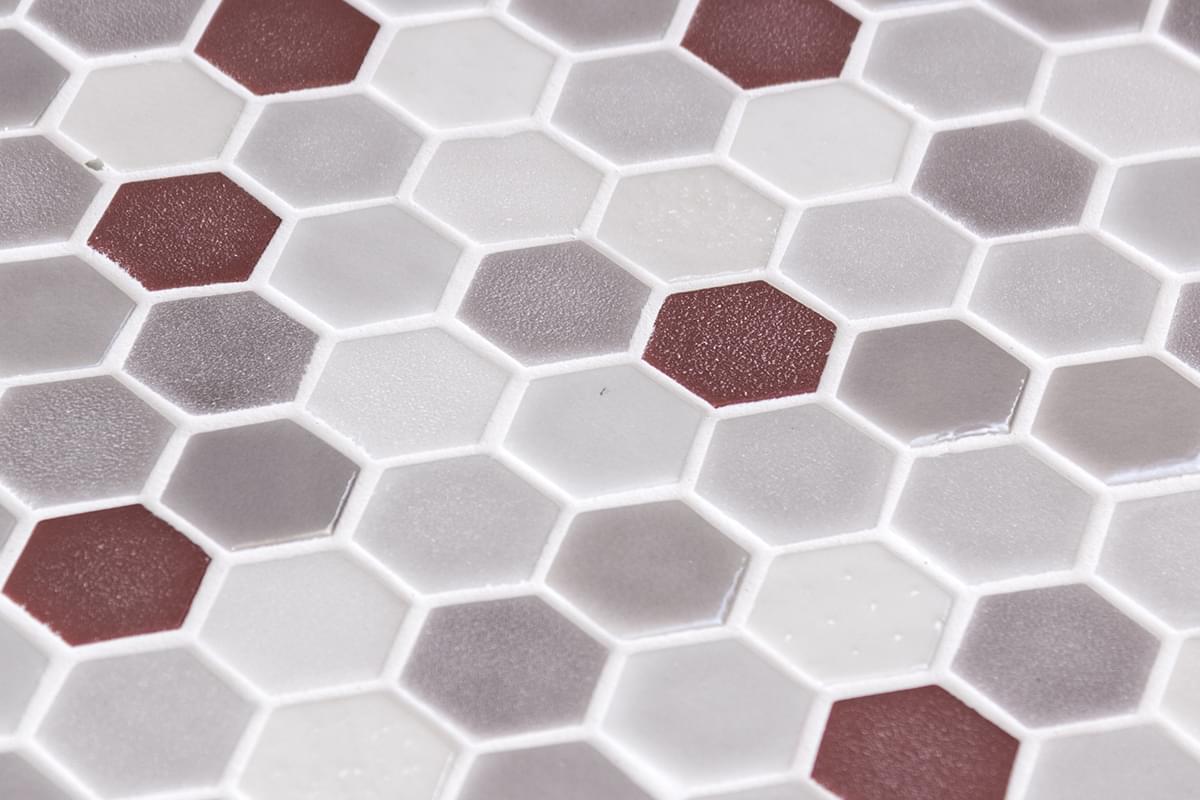 стекло фабрики Onix Mosaico коллекция Hexagon Blends