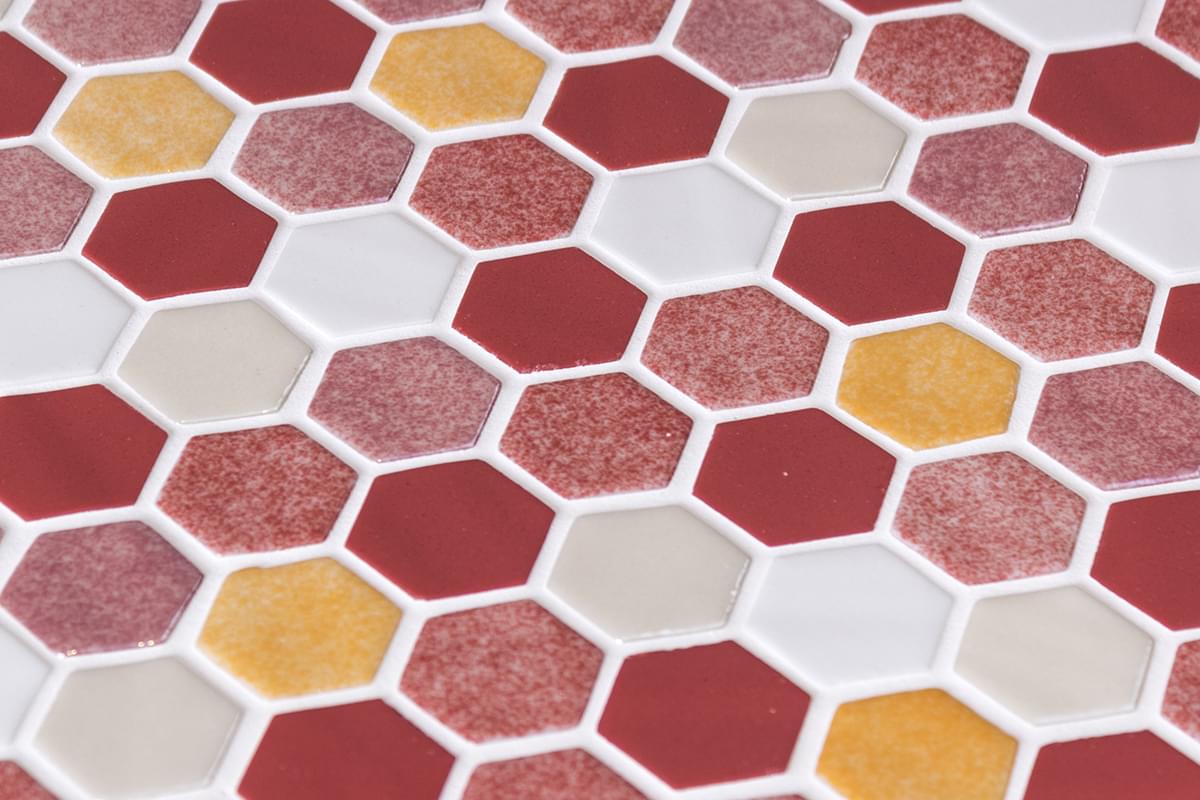 стекло фабрики Onix Mosaico коллекция Hexagon Blends