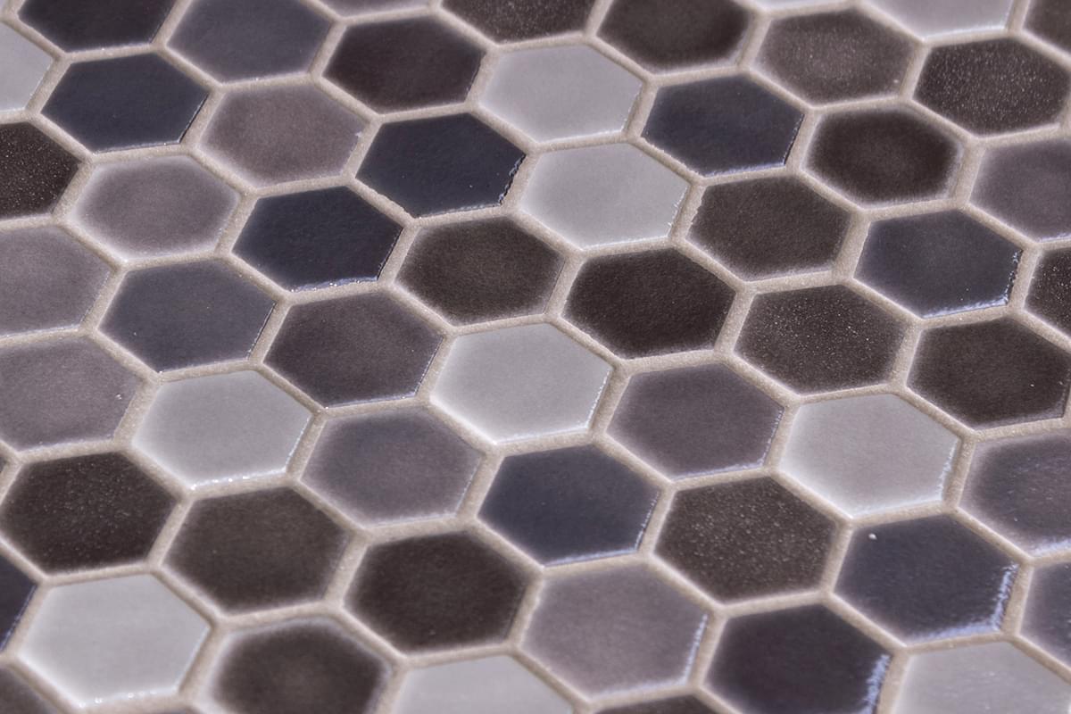 стекло фабрики Onix Mosaico коллекция Hexagon Blends