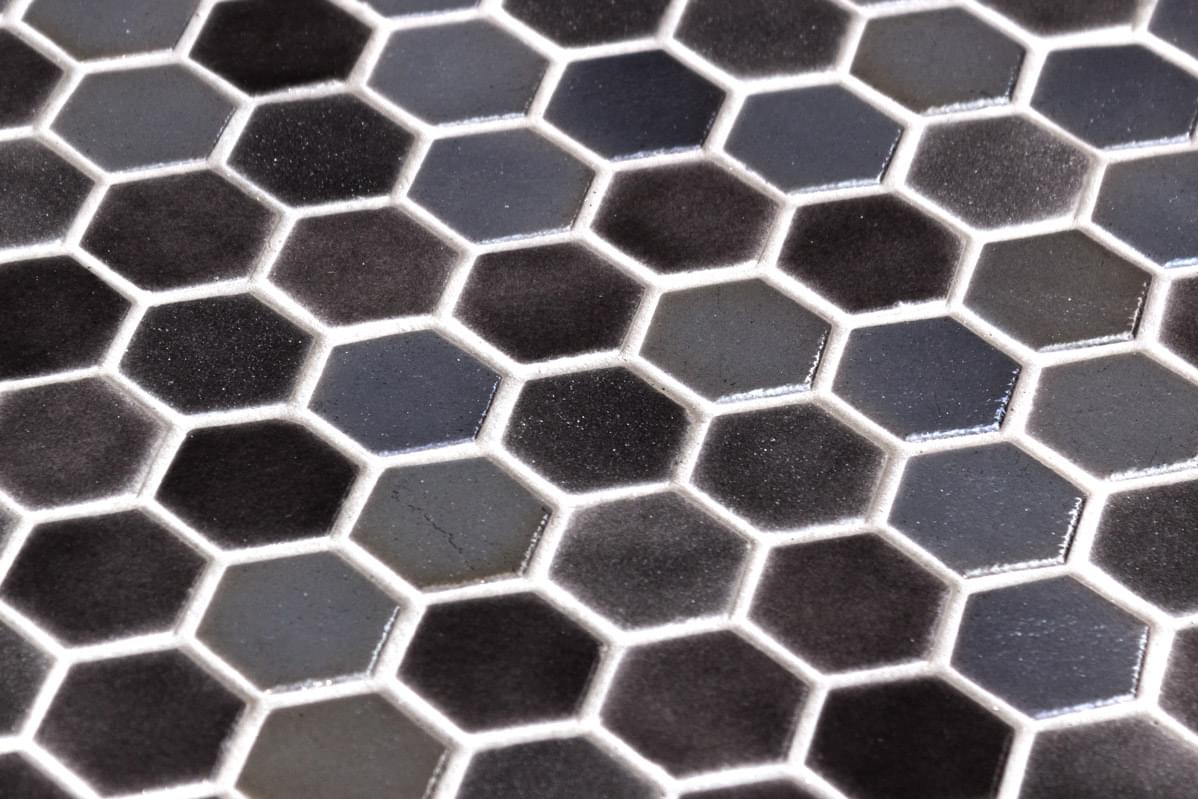 стекло фабрики Onix Mosaico коллекция Hexagon Blends