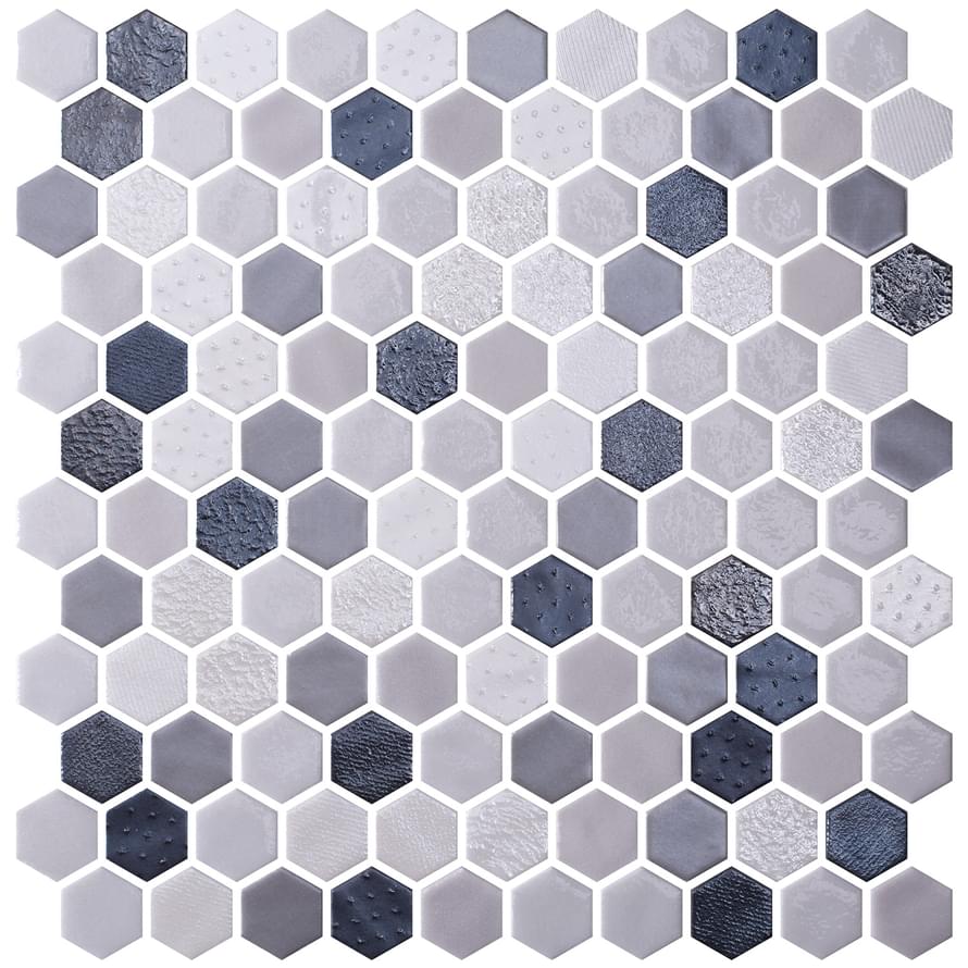 Onix Mosaico Hexagon Blends Shadow 30.1x29